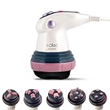 Solac Sculptural ME7711 - Sistema lipo-modelador profesional anticelulítico y para combatir la flacidez, 6 cabezales de tratamiento intercambiables, Color Blanco Perlado