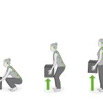 ¿Cuál es la forma adecuada de levantar objetos pesados sin lastimar la espalda?