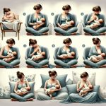 7 posiciones ideales para amamantar al bebe