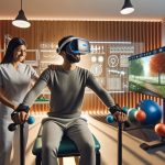 la terapia de fisioterapia mejorada con el uso de la realidad virtual