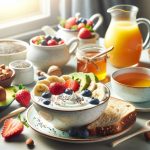 los alimentos mas recomendados para el desayuno sanos y deliciosos